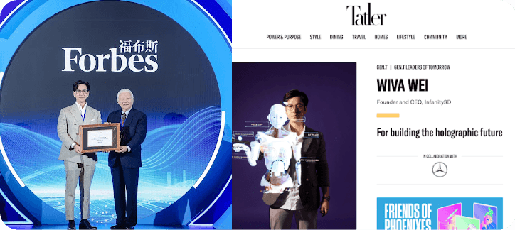 Forbes and Tatler Gen.T List recognitions